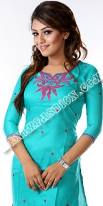 Linen Short Kameez Short Kameez, Fatua, Dress, Bangladeshi Fatua, Bangladeshi Kameez, salwar kameez design