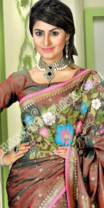 Soft Katan Silk Eid Collection 2014, Saree, Sharee, Sari, Bangladeshi Saree