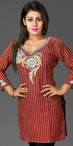Cotton Short Kameez Short Kameez, Fatua, Dress, Bangladeshi Fatua, Bangladeshi Kameez, salwar kameez design