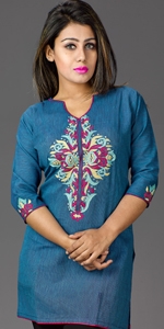 Cotton  Kameez Short Kameez, Fatua, Dress, Bangladeshi Fatua, Bangladeshi Kameez, salwar kameez design