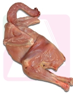 Whole Cock Chicken without Skin (Clean) 