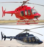 Bell 407 Helicopter 