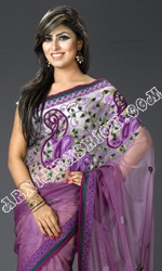 2013 Shade Net Saree 