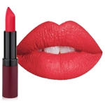Golden Rose Velvet Matte Lipstick- Cherry Red Color Golden Rose Velvet Matte Lipstick- Cherry Red Color