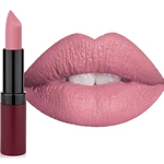 Golden Rose Velvet Matte Lipstick - Soft Pink Color 