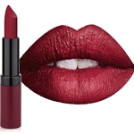 Golden Rose Velvet Matte Lipstick-Deep Maroon Color 